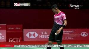 Jonatan Christie Menangi Game Pertama - HSBC BWF World Tour Finals 2022