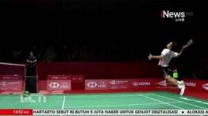 Sengit! Saling Balas Membalas Skor Antara Ginting Dan Christie - HSBC BWF World Tour Finals 2022