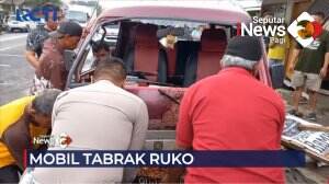Mobil Tabrak Ruko