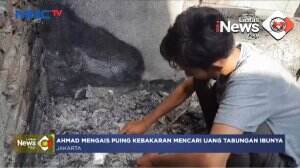 Mengais Tabungan Di Sisa Kebakaran