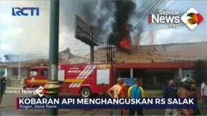 Rumah Sakit Salak Terbakar