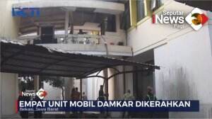 Kebakaran Lahap Kantor Dinas Bekasi
