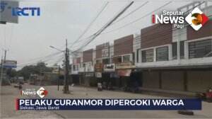 Pelaku Curanmor Dipergoki Warga