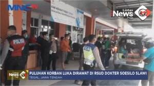 Bus Terjun Ke Sungai, Korban Di Evakuasi