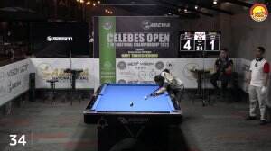 Highlight POBSI Celebes Open 2023 Edo F Vs Ardi W