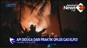 Akibat Oplos LPG, Poskesdes Terbakar