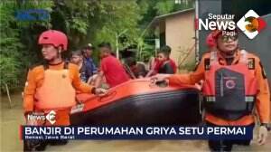 Ratusan Rumah Di Bekasi Terendam Banjir