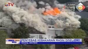 Kebakaran Gedung Bapelitbang Bandung