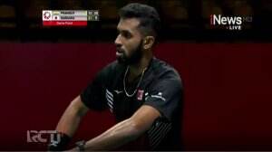 Prannoy Membuat Game Seimbang Dengan Skor 1-1 - HSBC BWF World Tour Finals 2022