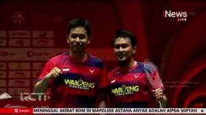 Kemenangan Telak! Ahsan/Setiawan Babat Habis Lawan Dengan 21-15 - HSBC BWF World Tour Finals 2022