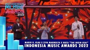 Mario G. Klau X Ziva Magnolya X Nuca "Tak Ingin Usai" - Indonesian Music Awards 2022