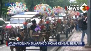 Larangan Delman Beroperasi Di Monas