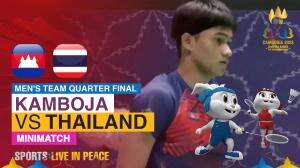 Minimatch Sea Games Cambodia 2023 Thailand Vs Kamboja