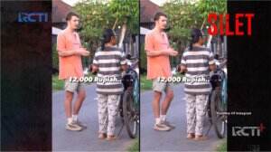 Bule Berikan Motornya Kepada Seorang Ibu
