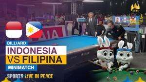 Minimatch Billiard Sea Games Cambodia 2023 Indonesia Vs Filipina