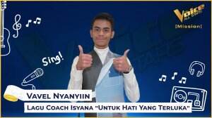 Vavel Nyanyiin Lagu Coach Isyana "Untuk Hati Yang Terluka"
