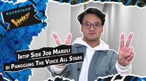 Intip Side Job Maruli di Panggung The Voice All Stars