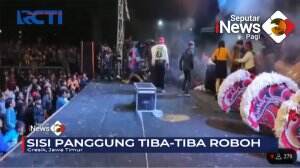 Panggung Atraksi Kuda Lumping Roboh