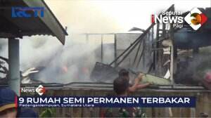 Kebakaran Besar Di Permukiman Padat Penduduk