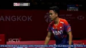 Servis Meleset! Ginting Tetap Unggul 17-8 Atas Loh K.Y - HSBC BWF World Tour Finals 2022