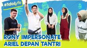 Rony Impersonate Ariel Depan Tantri