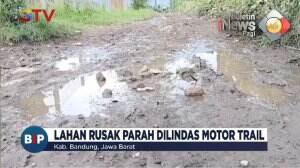 Event Motor Trail Rusak Lahan Petani