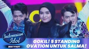 Gokil! 5 Standing Ovation Untuk Salma! - Indonesian Idol XII