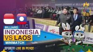 Minimatch Billiard Sea Games Cambodia 2023 Indonesia Vs Laos