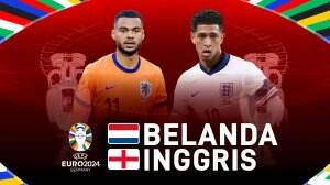 Minimatch Belanda Vs Inggris Euro 2024