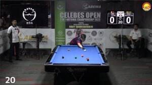 Minimatch POBSI Celebes Open 2023 Andri Vs Irwanto