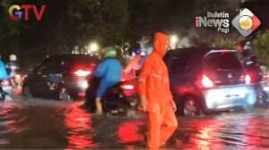 Hujan Deras Mengguyur Jakarta