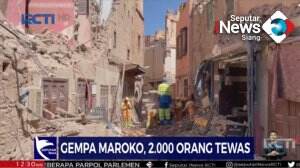 Gempa Di Maroko Tewaskan 2000 Orang