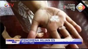 Fenomena Hujan Es di Depok
