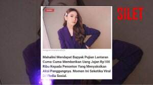 Viral! Mahalini Memberikan Uang 100 Ribu Kepada Penonton