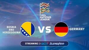 Streaming Bosnia and Herzegovina vs Germany di RCTI+ SuperApp