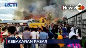 Puluhan Kios Terbakar