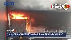 Gudang Dan Bengkel Truk Ludes Terbakar
