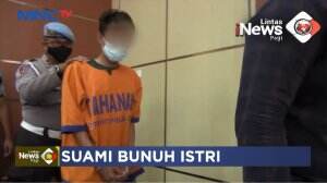 Tega! Suami Bunuh Istri
