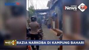 Razia Narkoba Di Kampung Bahari