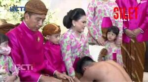 Momen Haru Sungkeman Dan Sirama Kaesang Pangarep