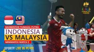 Minimatch Badminton Ganda Putra Sea Games Cambodia 2023 Indonesia Vs Malaysia Match 2