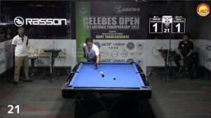 Highlight POBSI Celebes Open 2023 Ferdy Lee Vs Irwanto