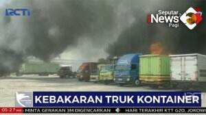 Kebakaran Truk Di Semarang