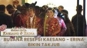 Busana Resepsi Kaesang - Erina Bikin Takjub!