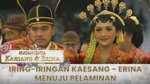 Iring-iringan Kaesang - Erina Menuju Pelaminan