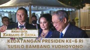Kedatangan Presiden ke-6 RI Susilo Bambang Yudhoyono