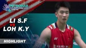 Highlight Li S.F Vs Loh K.Y