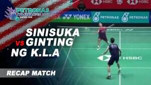Recap Match Ginting Vs NG K.L.A