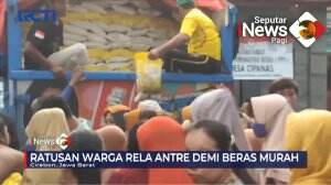 Warga Serbu Operasi Beras Murah