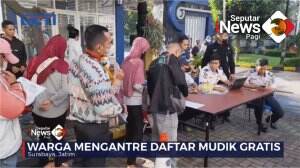 Antusias Warga Untuk Antre Mudik Gratis